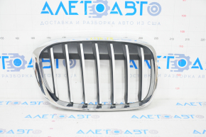 Radiator grill right BMW X1 F48 16-19 X-line gray grill, sand