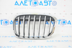 Radiator grill left BMW X1 F48 16-19 X-line gray grill, sand
