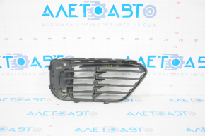 Lower grille of front bumper left BMW X1 F48 16-19 X-line open for parking sensors, scratches