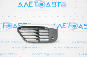 Lower grille of front bumper left BMW X1 F48 16-19 X-line open for parking sensors, scratches