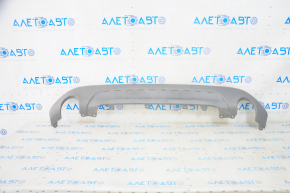 Rear bumper lip BMW X1 F48 16-19 X-line, Sport-line structure for 2 exhausts, scratches