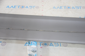 Rear bumper lip BMW X1 F48 16-19 X-line, Sport-line structure for 2 exhausts, scratches
