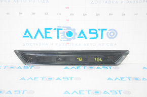 Door sill outer front left BMW X1 F48 16-22 black with chrome molding X-line, Sport-line, butt