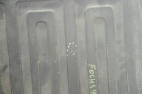 Boot mat Ford Focus mk3 11-18 5d rubber black, tears