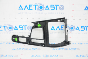 Center console trim BMW X1 F48 16-22 black gloss, scratches