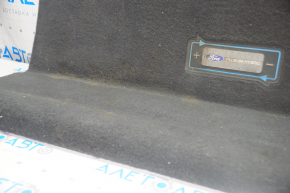 Rear boot floor Ford C-max MK2 13-18 Energi, black, without plugs, peeled off, for dry cleaning