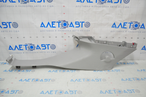 Rear pillar trim left rear Toyota Highlander 20 - gray, scratches, plastic turned white