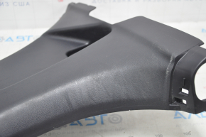 Center pillar trim lower left Toyota Highlander 20- black, scuffs, scratches