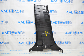 Center pillar trim lower right Toyota Highlander 20- black, scuffs, scratches
