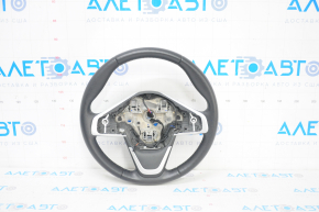 Steering wheel bare BMW X1 F48 16-22 leather black with heating