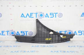 Door sill trim inner rear right Toyota Camry v70 18-24 black, scratch