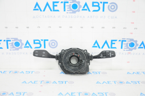 Steering column switches guitar assembly BMW X1 F48 16-18 under fog lights, heated steering wheel, auto high beam, rain sensor, rear washer, driving assist