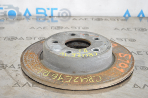 Rear left brake disc Chevrolet Cruze 16-265/10mm rusty