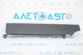 Front panel trim lower passenger footwell BMW X1 F48 16-22 rear, black