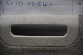 Rear trunk floor Nissan Rogue 14-20 beige for 3 rows, scratches, for dry cleaning
