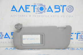 Left visor for Toyota Camry v70 18-24, gray, without hook
