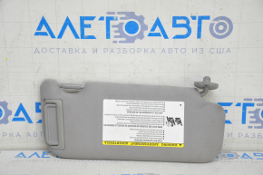 Left visor for Toyota Camry v70 18-24, gray, without hook