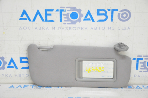 Right visor Toyota Camry v70 18-24 gray, without hook, for cleaning