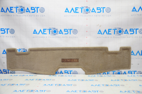 Rear trunk mat Nissan Rogue 14-20 beige for 3 rows, torn, for dry cleaning