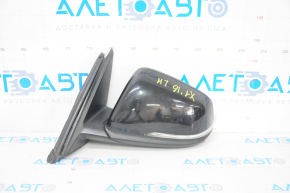 Side mirror left BMW X1 F48 16-22 black, 5 pins, turn signal, auto-dimming, heated