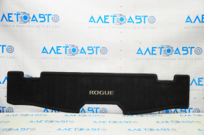 Rear trunk mat Nissan Rogue 14-20 black for 3 rows, for dry cleaning