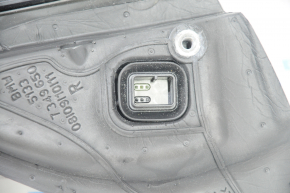 Side mirror right BMW X1 F48 16-22 black, 5 pins, turn signal, heated