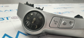 Left steering wheel control buttons Toyota Prius V 12-17 for voice, scratches, abrasions on buttons