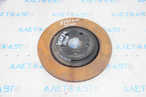 Front left brake disc Toyota Highlander 20-340/28mm