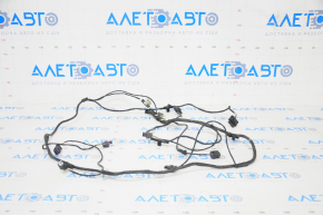 BMW X1 F48 16-20 rear bumper wiring for parking sensors, cut off