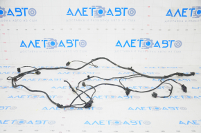 BMW X1 F48 16-20 rear bumper wiring for parking sensors, cut off