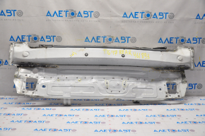 Rear panel VW Tiguan 09-17 2 parts, white, dented, tears