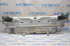 Rear panel VW Tiguan 09-17 2 parts, white, dented, tears