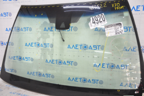 Windshield Toyota Camry v70 18-20 under the camera, air on the edge, sand