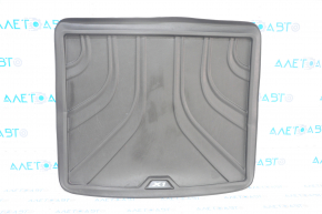 Trunk mat BMW X1 F48 16-22 rubber black, emblem with black edging Basis