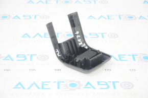 2nd row seat runner plug left BMW X1 F48 16-22 black, scratches
