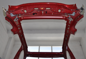 Roof metal Jaguar F-Pace X761 17- under panorama, on the body, aluminum