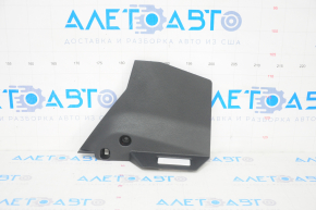 Side trim center console left BMW X1 F48 16-19 black, with backlight