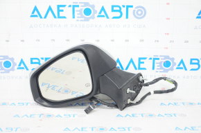 Side mirror left Toyota Highlander 20-22 12+4 pins, turn signal, backlight, heating, auto folding, BSM, with camera, silver