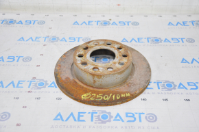 Rear left brake disc VW Beetle 12-19 253/10mm rusty