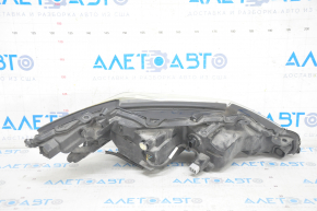 Headlight front left complete Toyota Camry v70 18-20 halogen + LED, sand, peeled varnish, cobweb, drops of gel from the inside