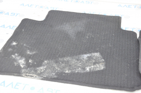 Set of floor mats for Toyota Camry v70 18-24 cloth black, chemically treated