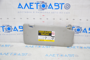 Left visor Toyota Highlander 20 - gray, without hook, for cleaning
