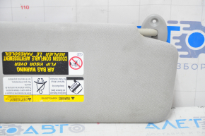 Left visor Toyota Highlander 20 - gray, without hook, for cleaning
