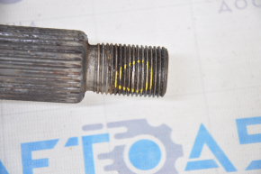 Drive axle shaft rear right Jaguar F-Pace X761 17- rusty, thread stripped