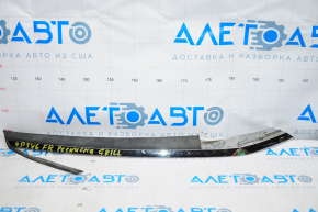 Eyelash of radiator grill grill Kia Optima 16- right, sand, scratches