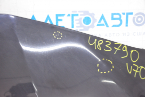 Hood bare Toyota Camry v70 18-24 aluminum, black 218, bumps, dented