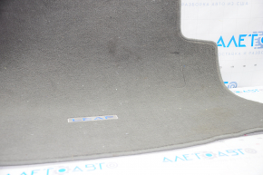 Trunk carpet Nissan Leaf 13-17 gray, for dry cleaning