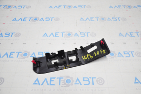 Front right window lift control trim Toyota Highlander 20 - black, scratches, broken mount