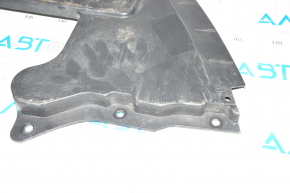 Front bumper guard Ford Fusion mk5 13-16 crack, rubbed