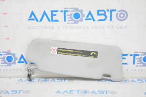 Left visor Audi A4 B8 13-16 rest, sedan gray, without hook
